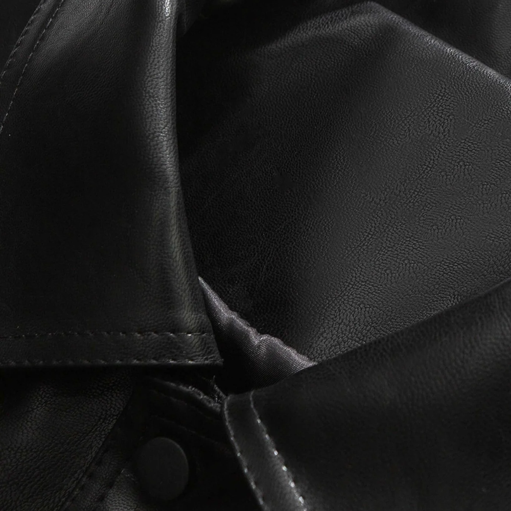 Chaqueta de motociclista de estilo retro