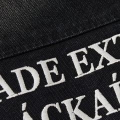 Chaqueta desgastada lavada 