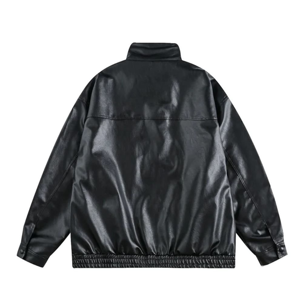 Chaqueta negra de calle