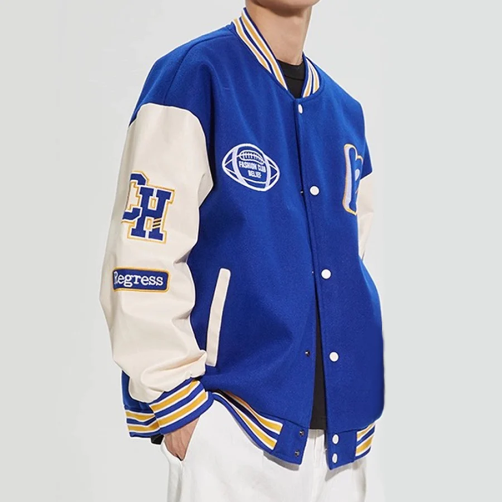 Chaqueta de béisbol bordada