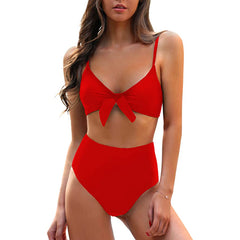 Women's Tie Knot Two Piece Bathing Suits