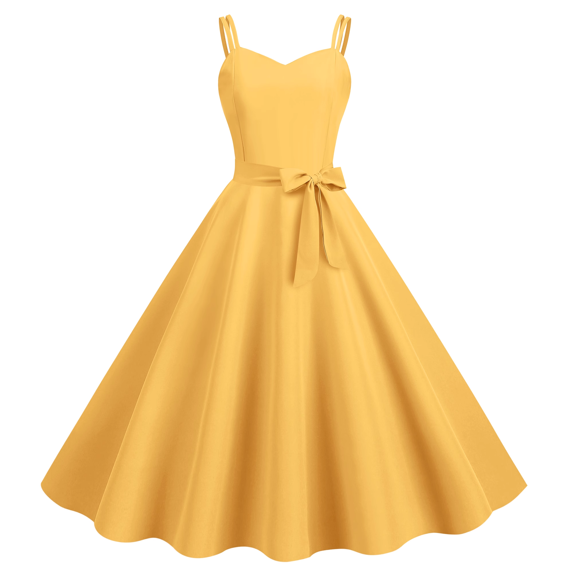 Retro A-line Summer Dress