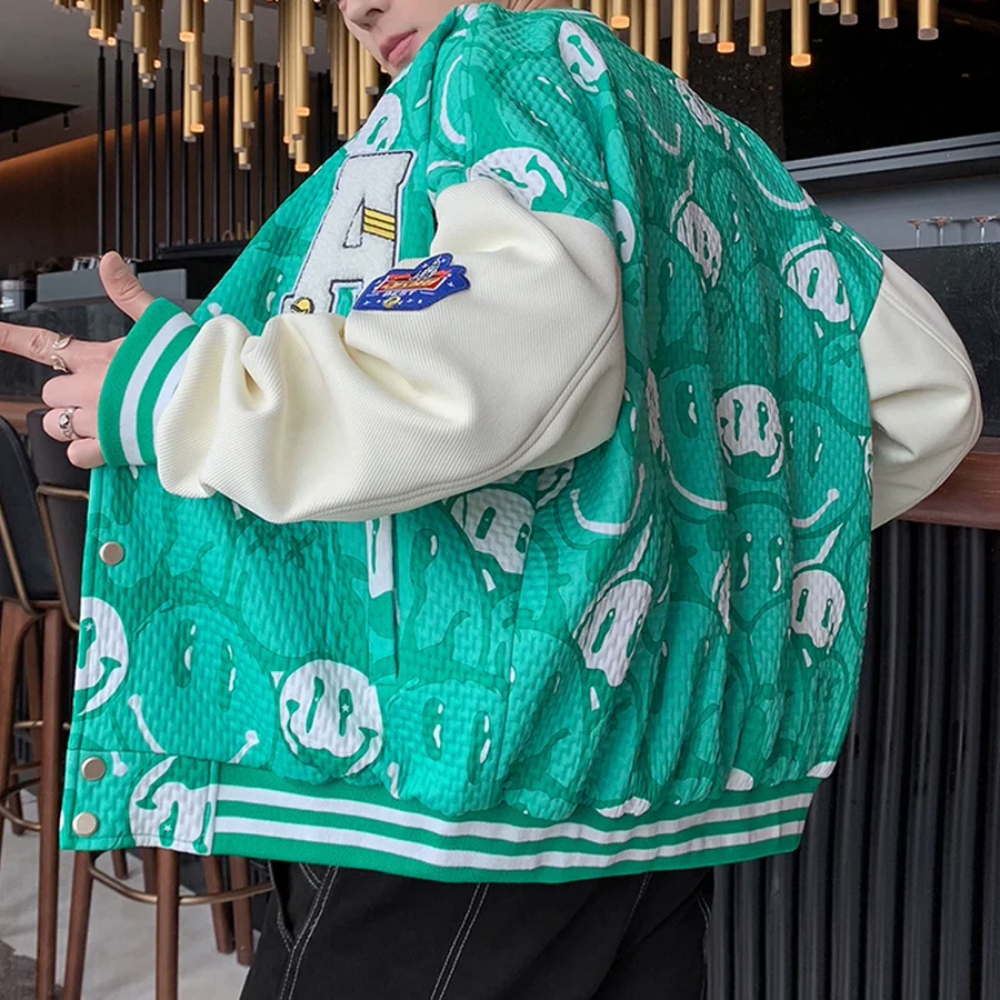 Chaqueta vintage del pequeño diablo sonriente