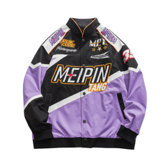 Chaqueta estilo motociclista urbana de calle