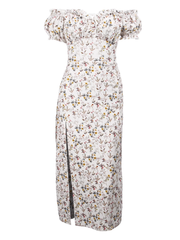 Women's summer retro floral dress