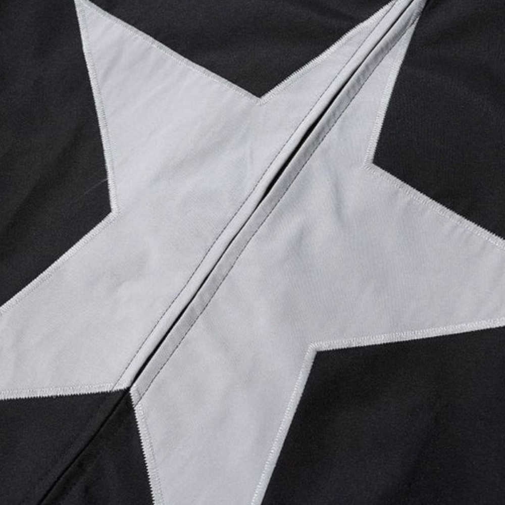 Chaqueta con estrellas brillantes