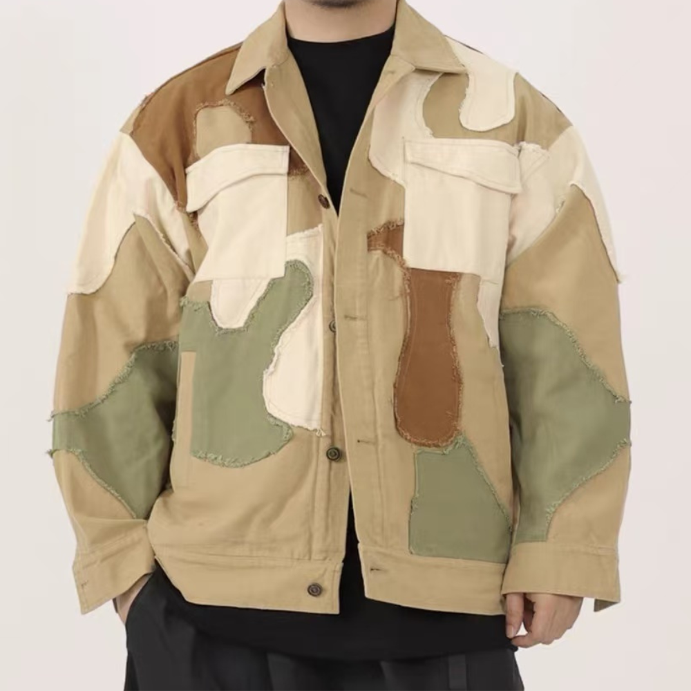 Patchwork Workwear Jacket