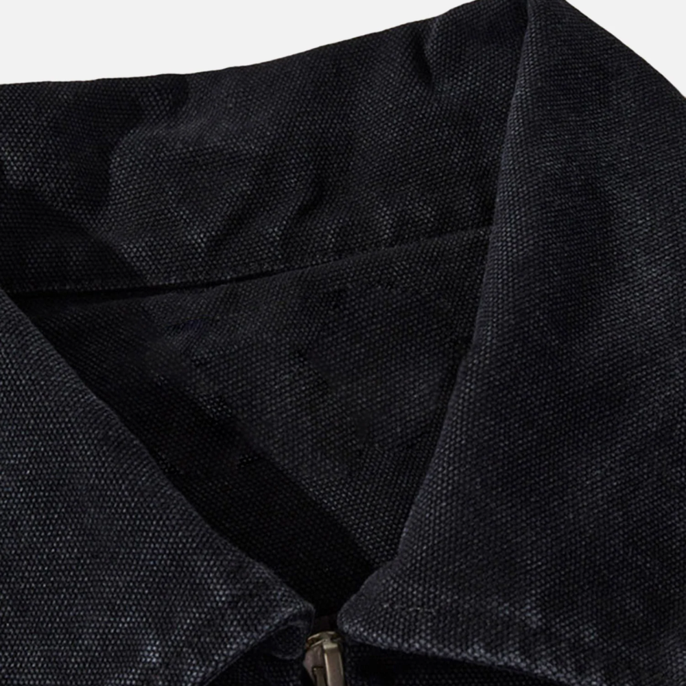 Chaqueta desgastada lavada 