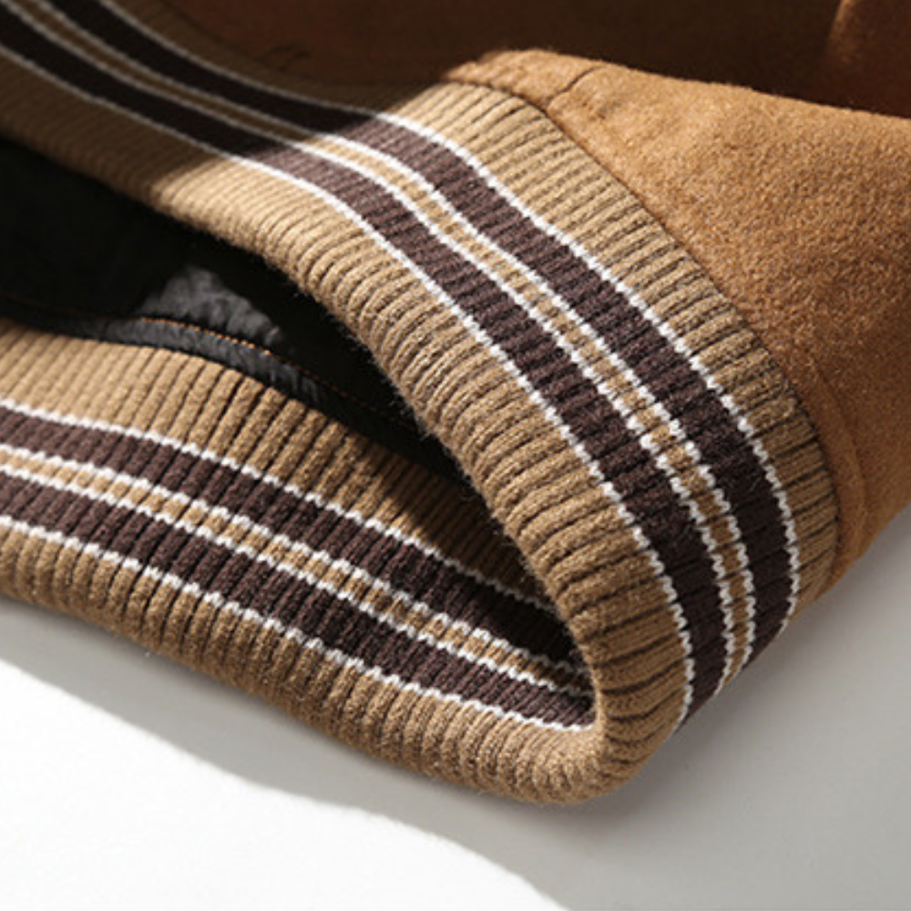Chaqueta suelta de béisbol vintage