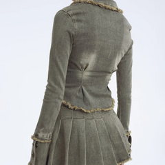 Chaqueta vaquera divertida