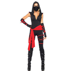 Halloween Ninja Jumpsuit Outfit Carnival Party Cosplay Costume