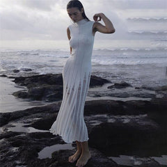 Knit Slim Maxi Dress