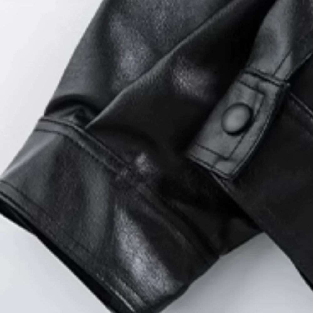 Chaqueta negra de calle