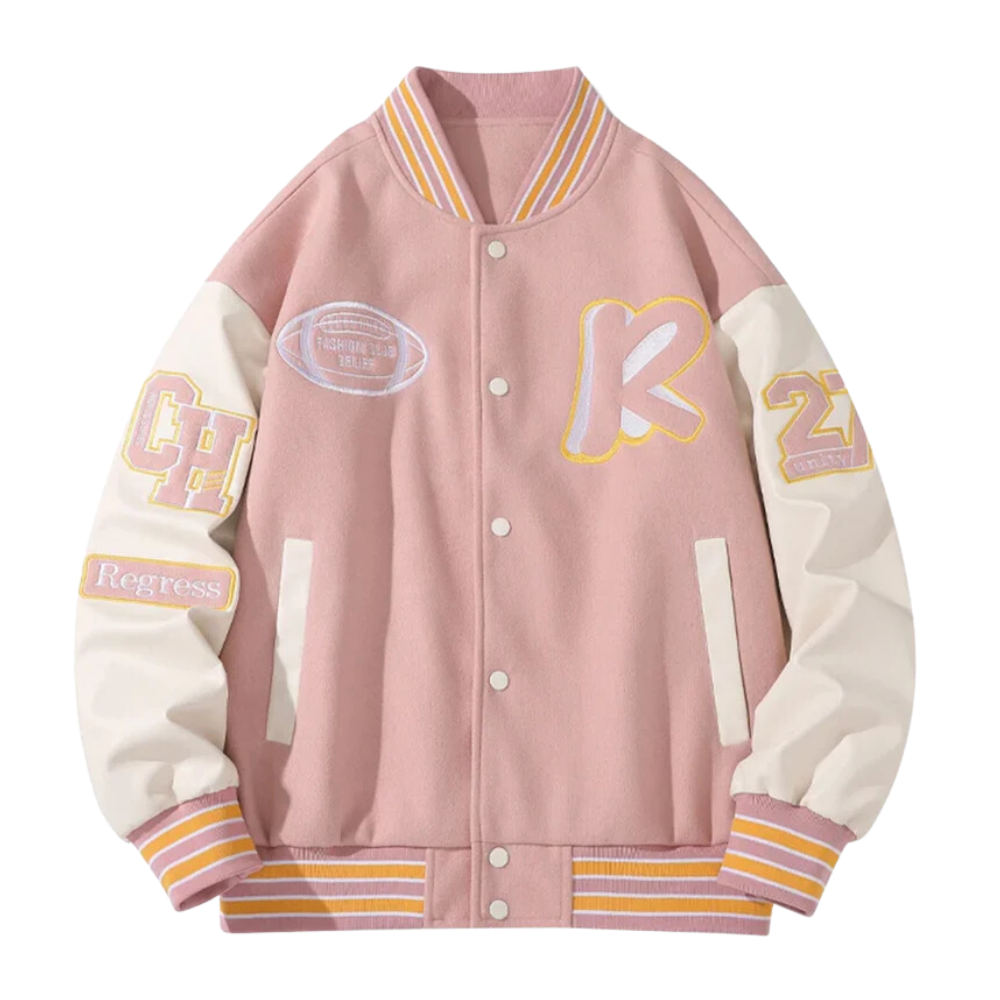 Chaqueta de béisbol bordada