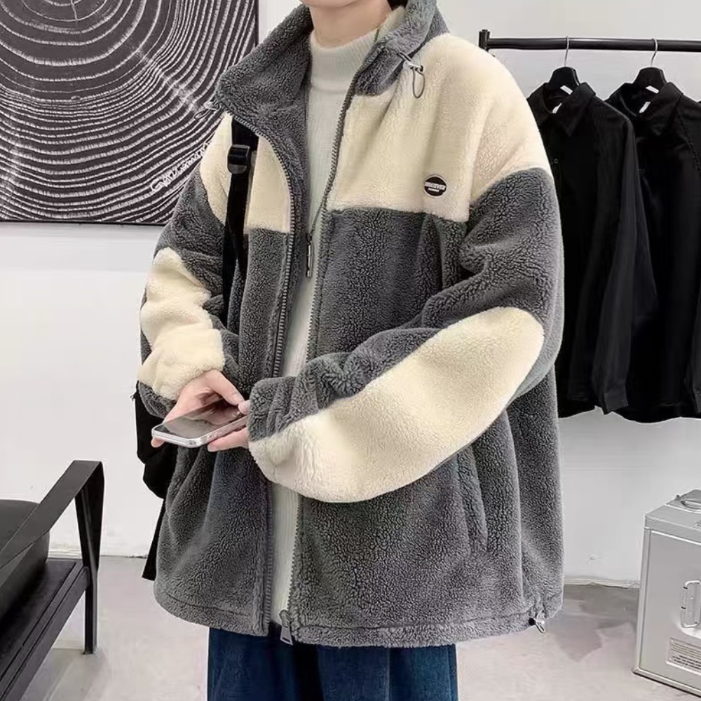 Chaqueta cálida y suave