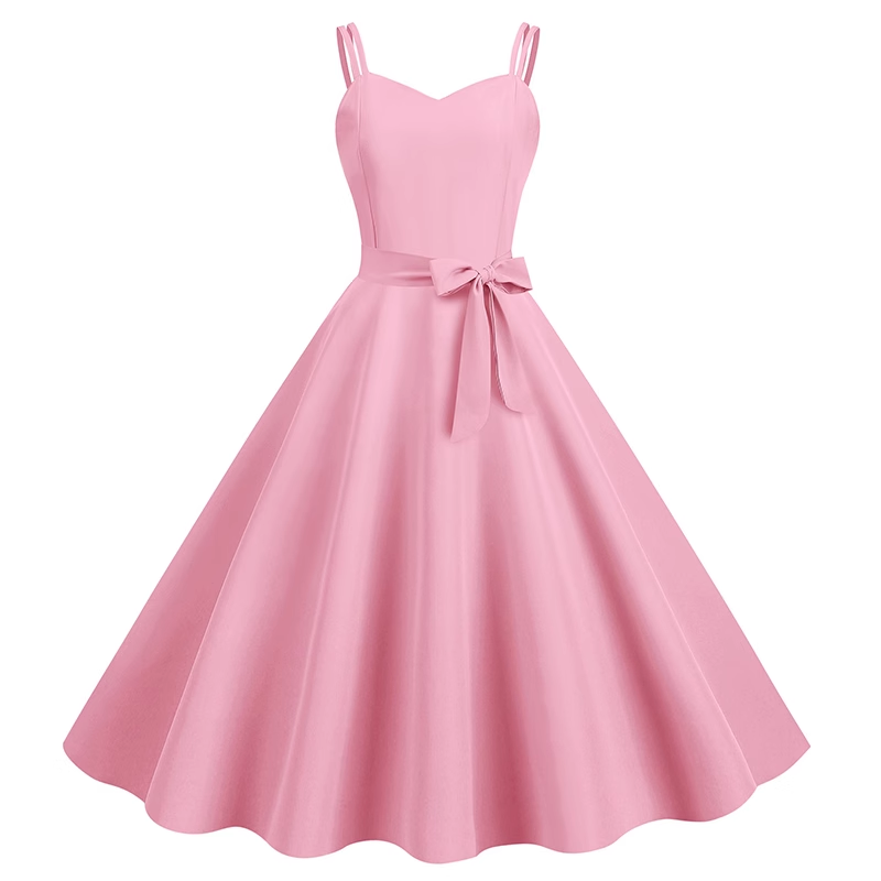 Retro A-line Summer Dress