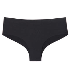 Seamless Solid Low Waist Briefs For Women