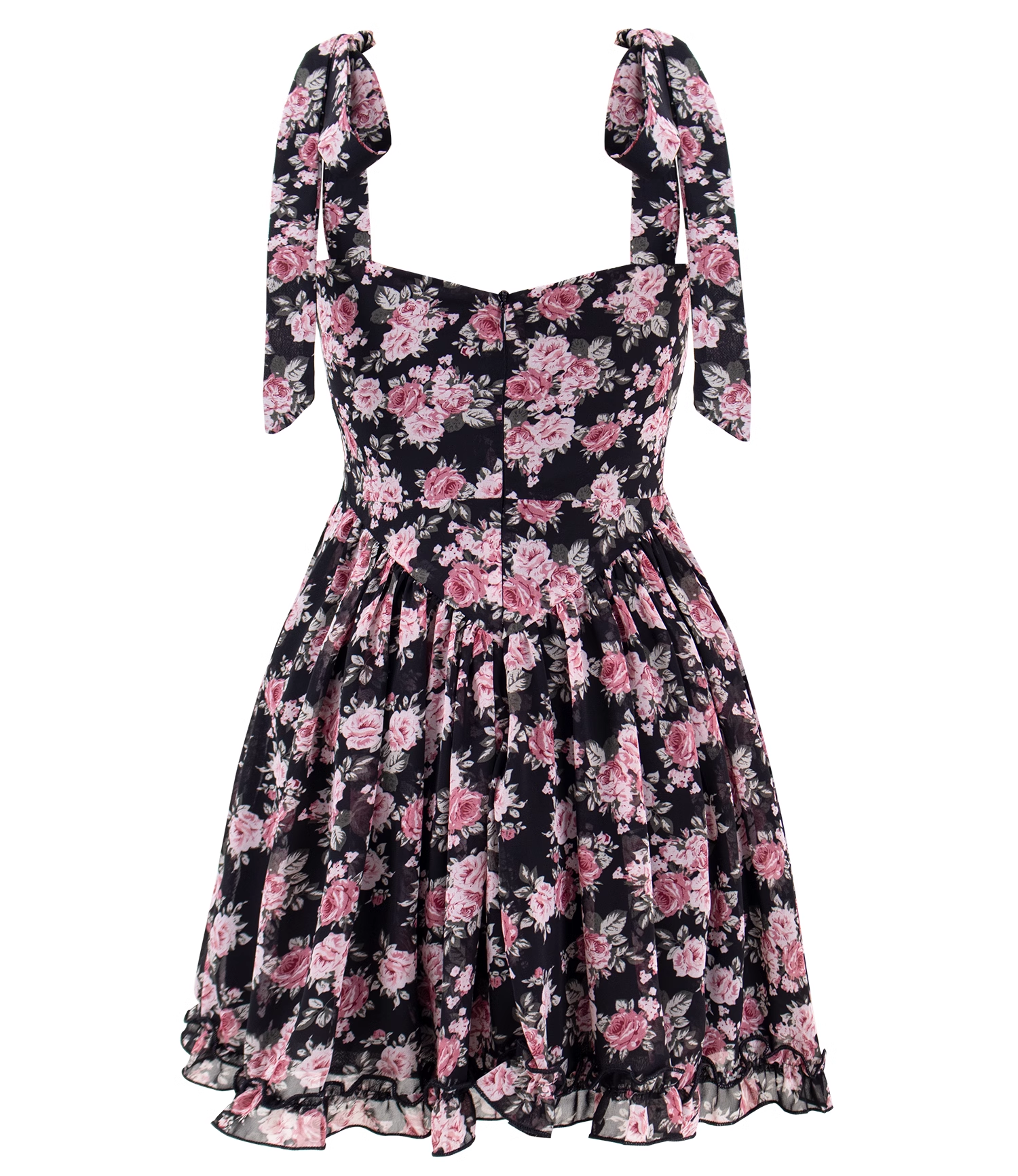 Vestido floral de mujer