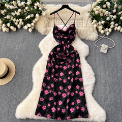 Women's french retro dress