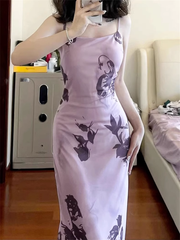 Unterkleid mit Retro-Print