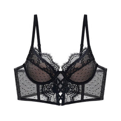 French Embroidery Shaper Lace Bralette