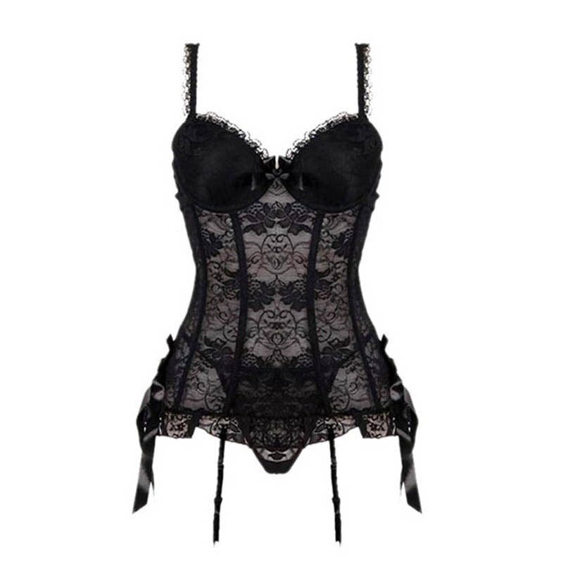 Gothic Breathable Bodysuit Corsets