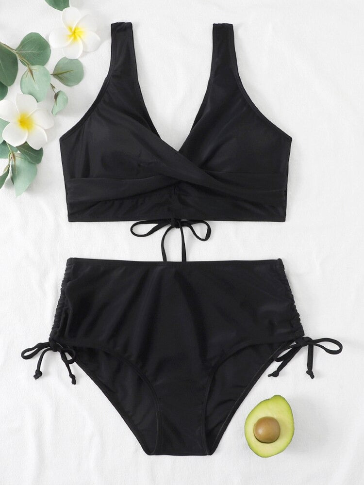 The Comfort Twist Two Piece Bikini Set