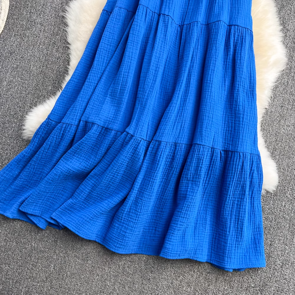 Blue Seaside Resort dress