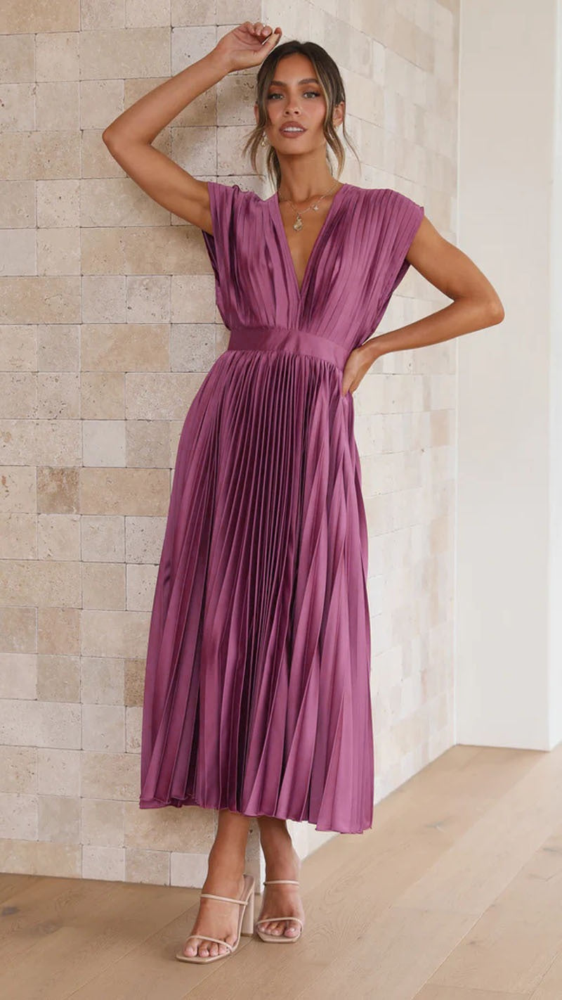 Spring/Sexy Pleated Dress INS Casual Loose Zipper Sleeveless Dress