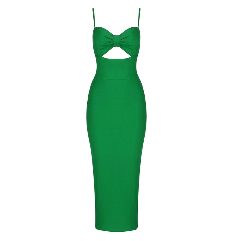 Sexy Slim Suspenders Ladies Cocktail Party Dress Bandage Dress