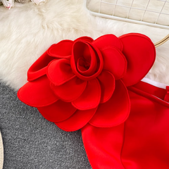 Red Mermaid Dress