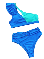 Das wunderschöne zweiteilige Bikini-Set