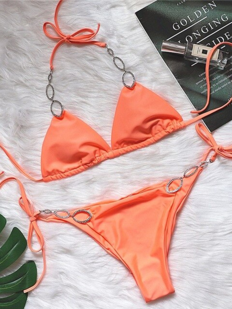 The Diamond Triangle Two Piece Bikini