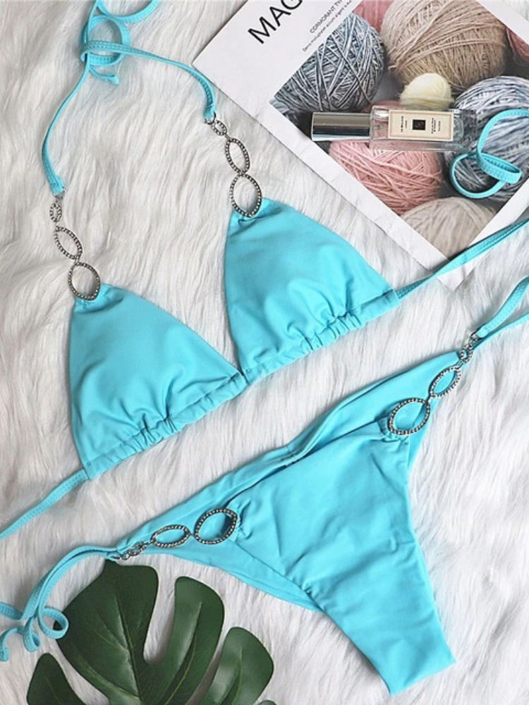 The Diamond Triangle Two Piece Bikini