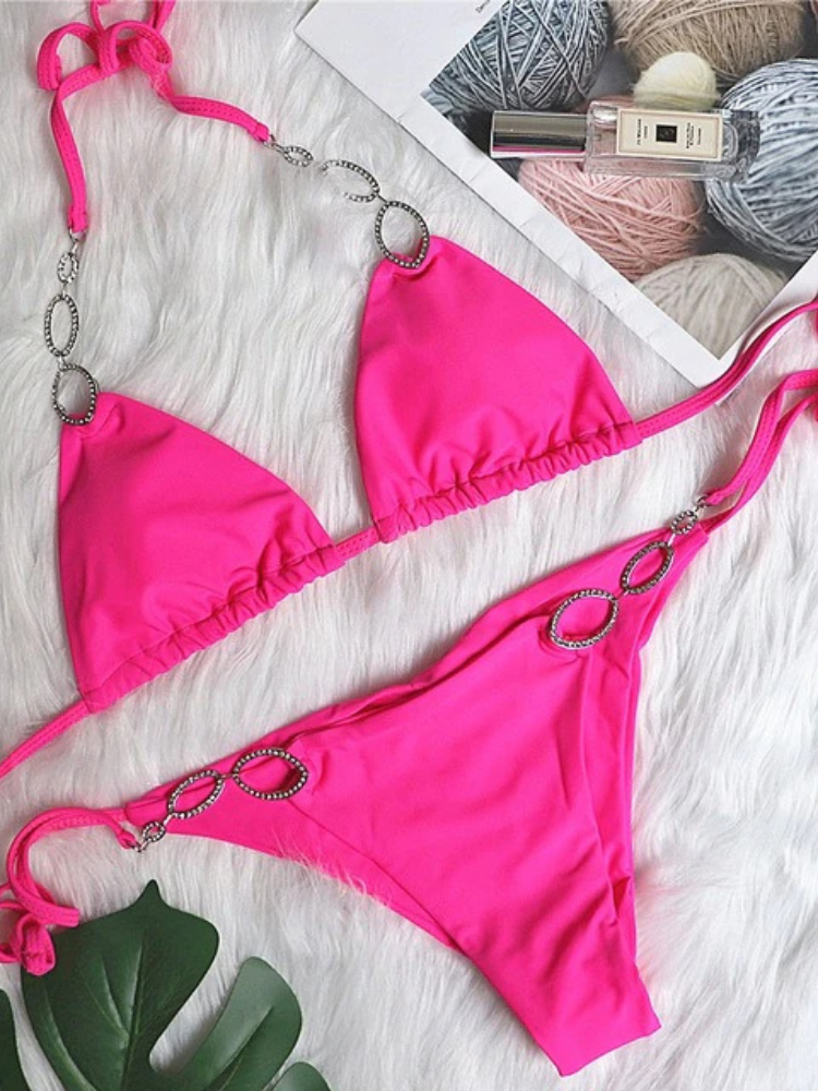 The Diamond Triangle Two Piece Bikini