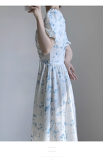 A-line Chiffon Summer Dress