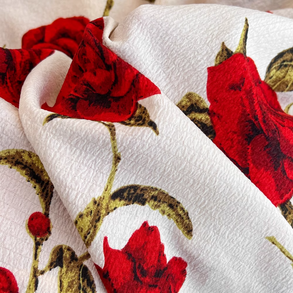 Women's summer rose print dress