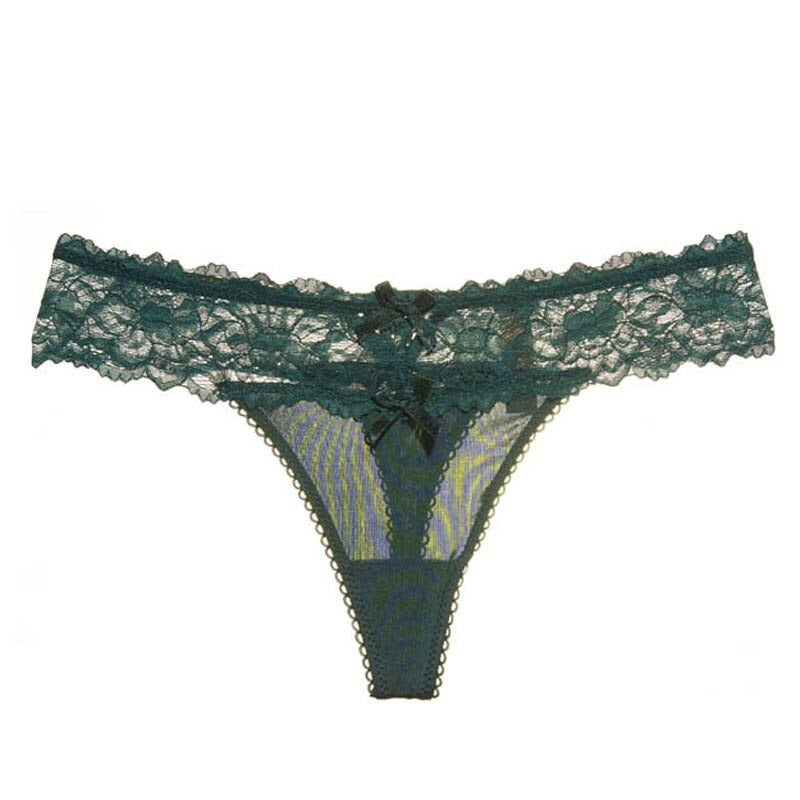 Lace Hollow Out Low-Waist Briefs For Women