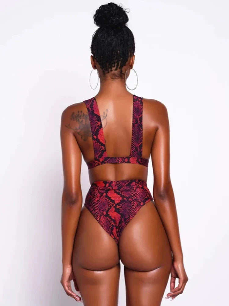 The Deep Snake Two Piece Bikini Set