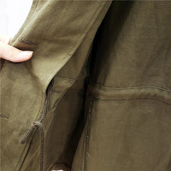 Patchwork Cargo Denim Jacket