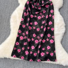 Women's french retro dress