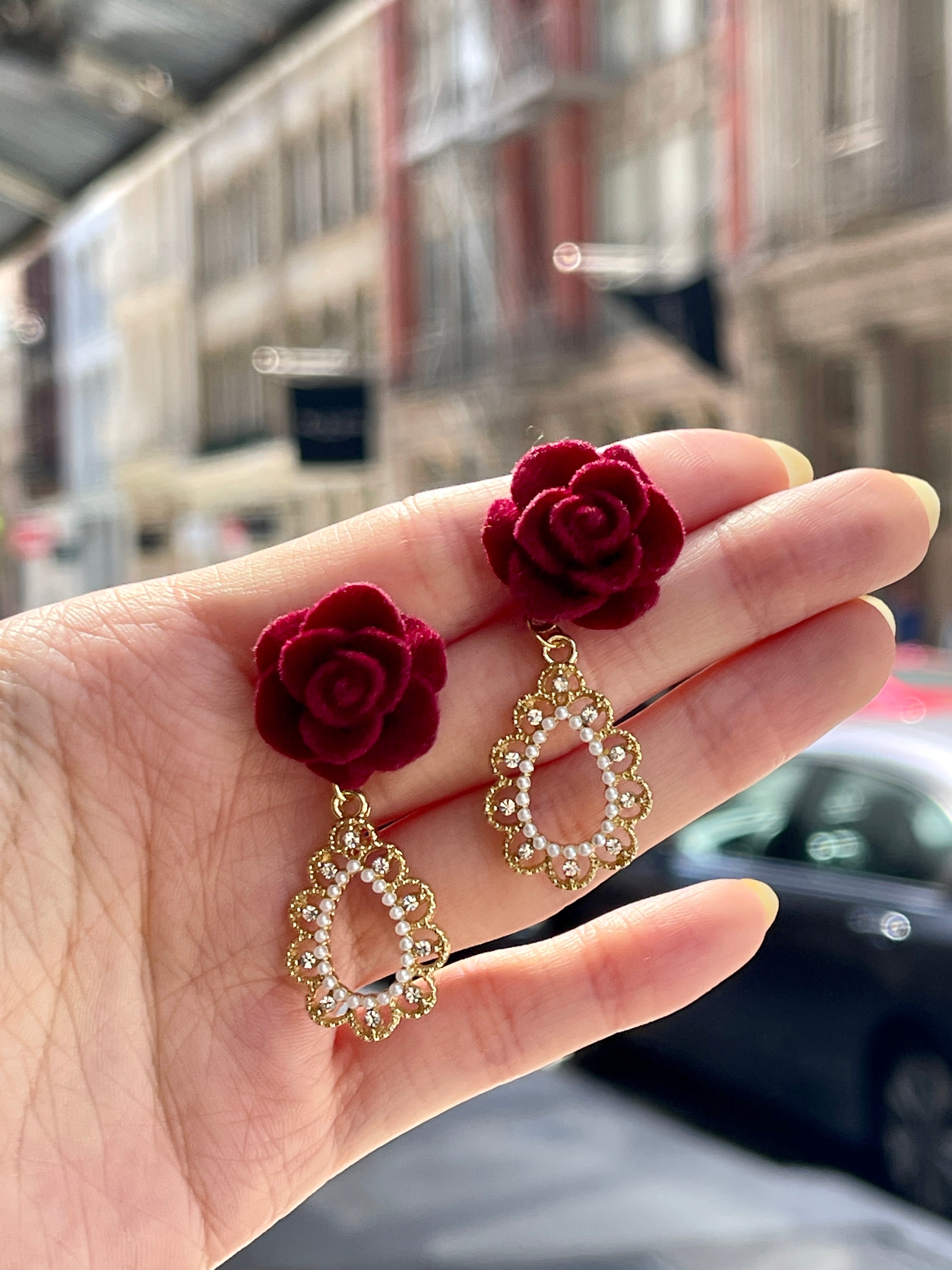 Beauty and the Beast Princess Earrings