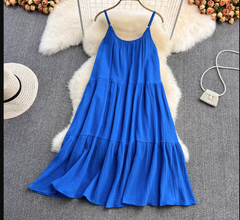 Blue Seaside Resort dress