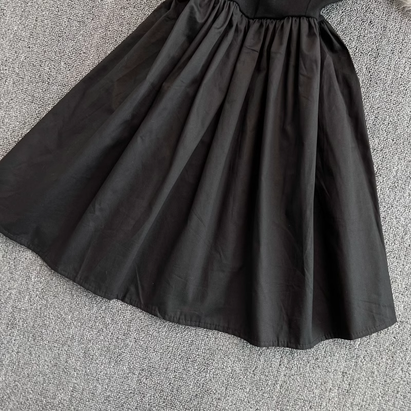 Vestido mini blanco corte A