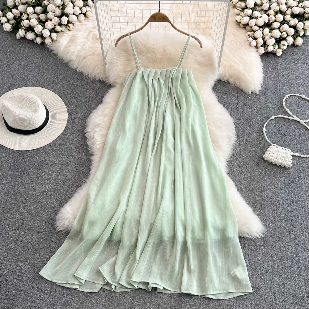 A-line Chiffon Dress