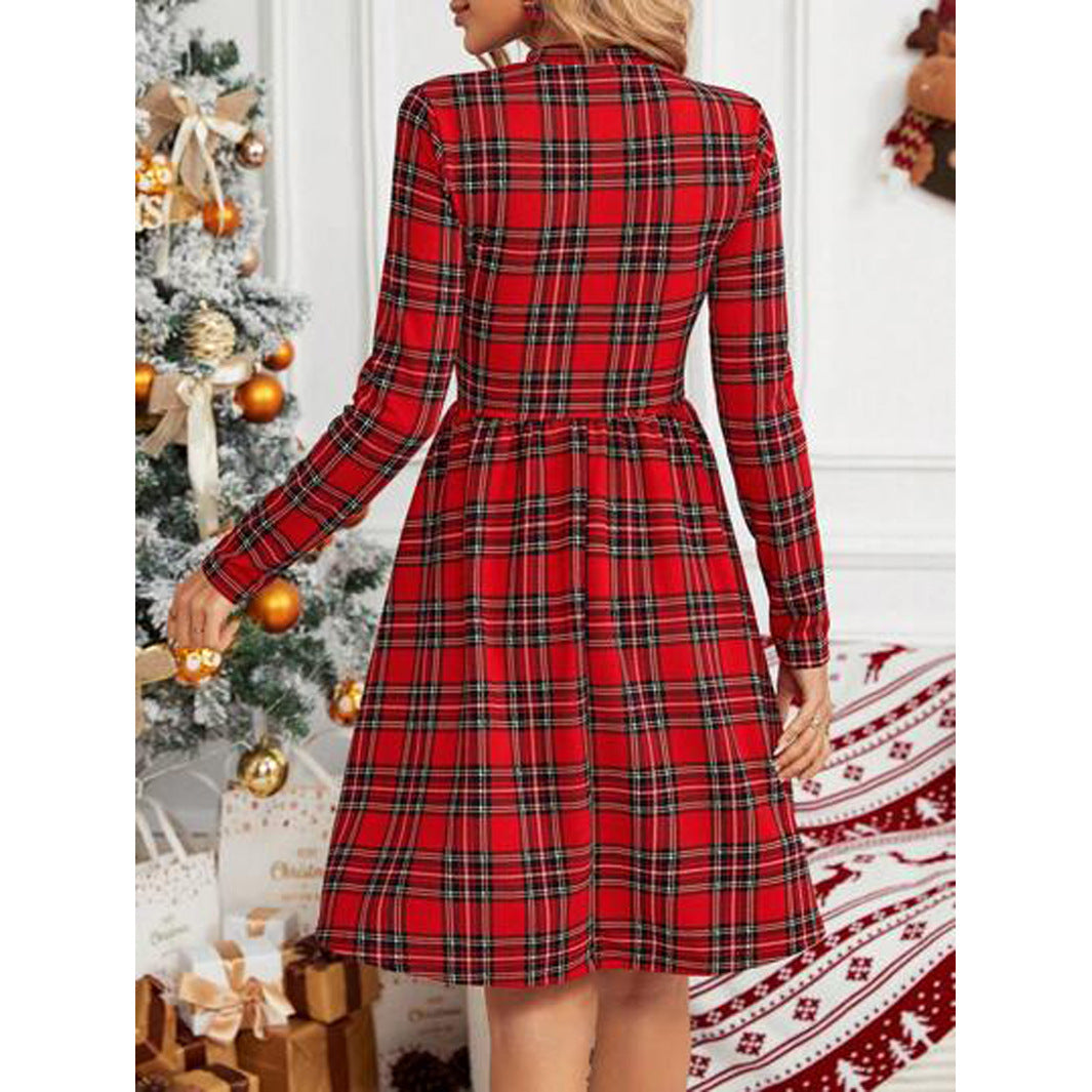 Vestido midi de invierno para Navidad