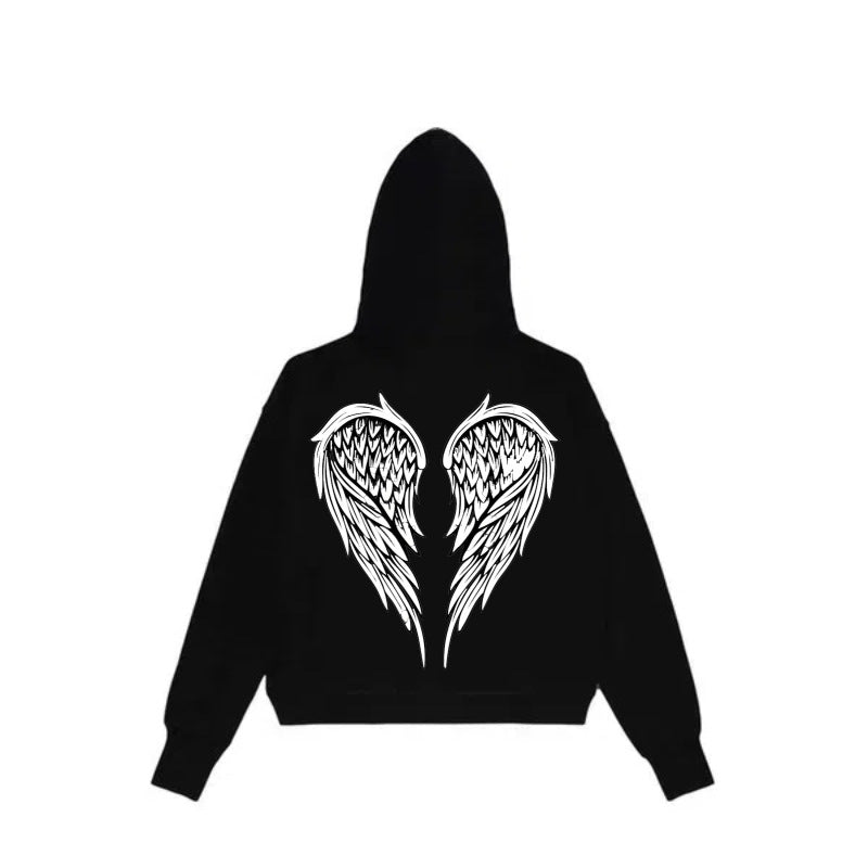 Y2K Zip Up Rhinestone Jacket Long Sleeve Halloween Top Sweatshirt Hoodies