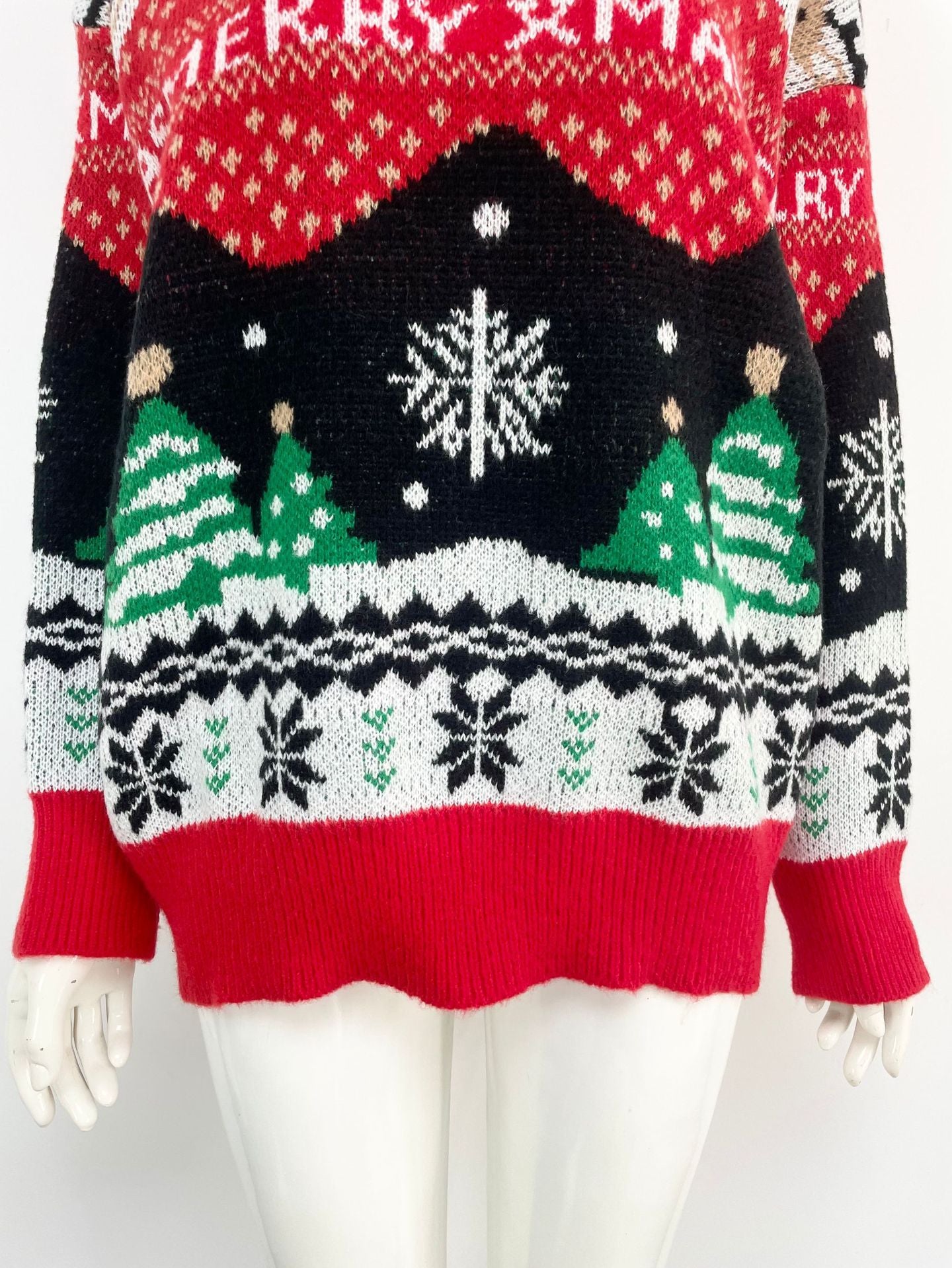 Christmas Festive Jumper Pretty Pullover Sweatshirt