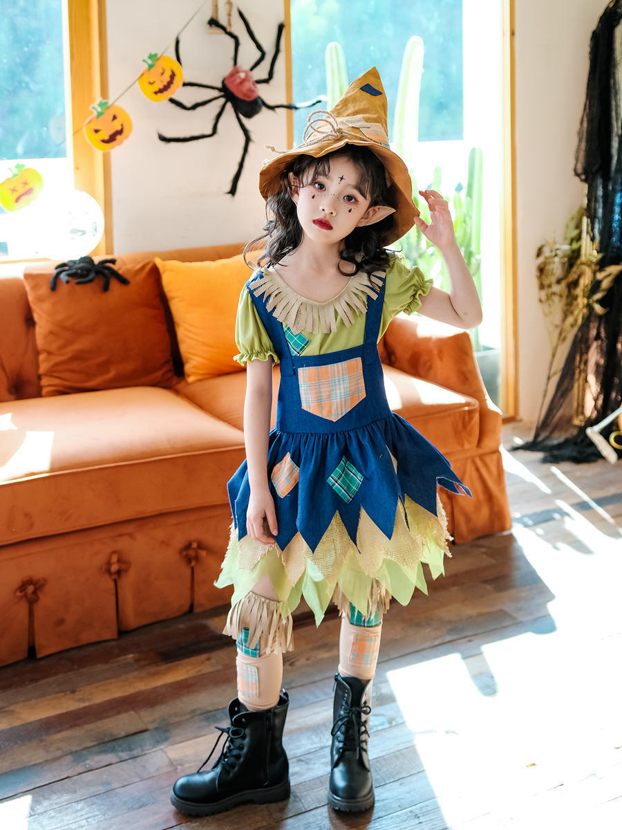 Halloween Costumes For Kids Blue Set