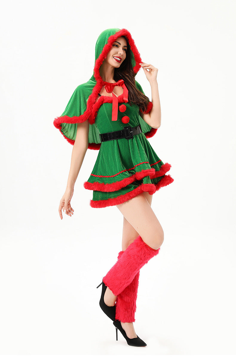 Cape Shawl Christmas Lolita Dress